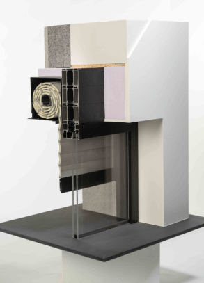 Inbouw rolluiken close up Minirol Integrated