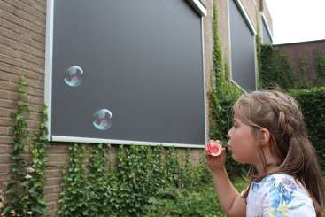 SUYS Systems Screens Buiten Zonwering School
